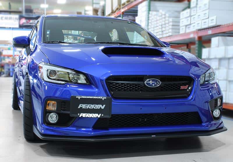 Perrin Performance — PERRIN 15-17 Subaru WRX/STI (w/o FMIC) / 13-17 Crosstrek / 12-16 Impreza License Plate Reloc. Kit - view 6