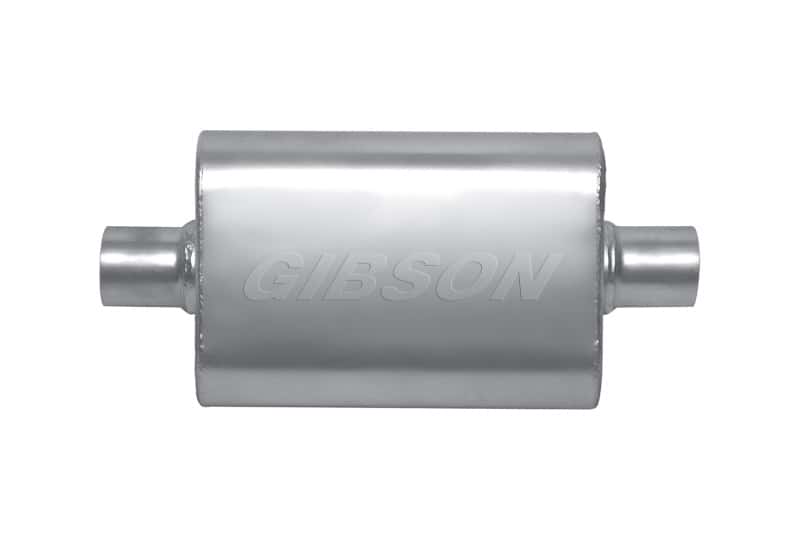 Gibson — Gibson MWA 3in. Offset/ 3in. Center 14in. Oval Muffler
Muffler - view 2