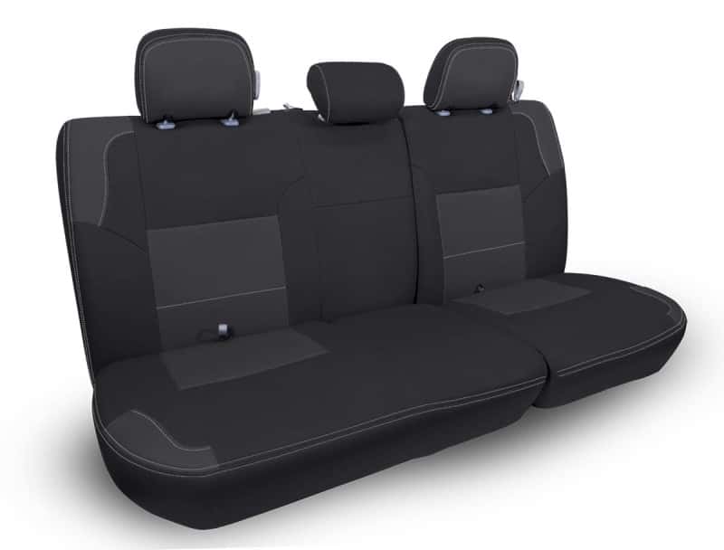 PRP Seats — PRP 12-15 Toyota Tacoma Rear Bench Cover Double Cab - Black/Grey
Seat Covers - view 1
