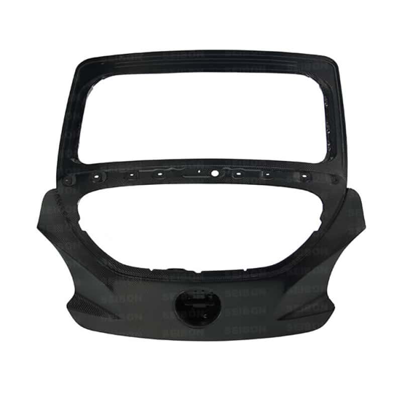 Seibon — Seibon 12-13 Hyundai Veloster 2 Door Hatchback Carbon Fiber Trunk Lid - view 1