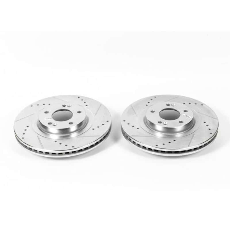PowerStop — Power Stop 13-18 Hyundai Santa Fe Front Evolution Drilled & Slotted Rotors - Pair
PowerStop XPR - view 1