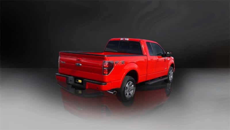 CORSA Performance — Corsa 2011-2014 Ford F-150 5.0L V8 Polished Sport Cat-Back Exhaust
Exhaust - view 6