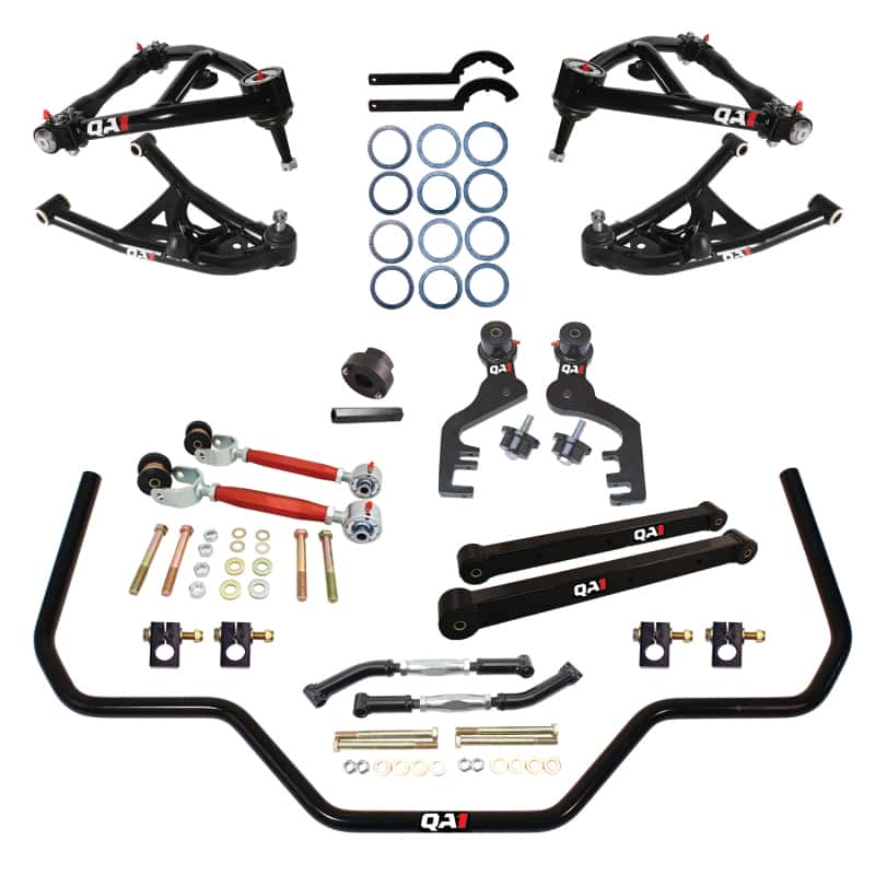 QA1 — QA1 68-72 GM A-Body Level 2 Drag Kit 2.0 w/o Shocks
Drag Suspension Kit - view 1