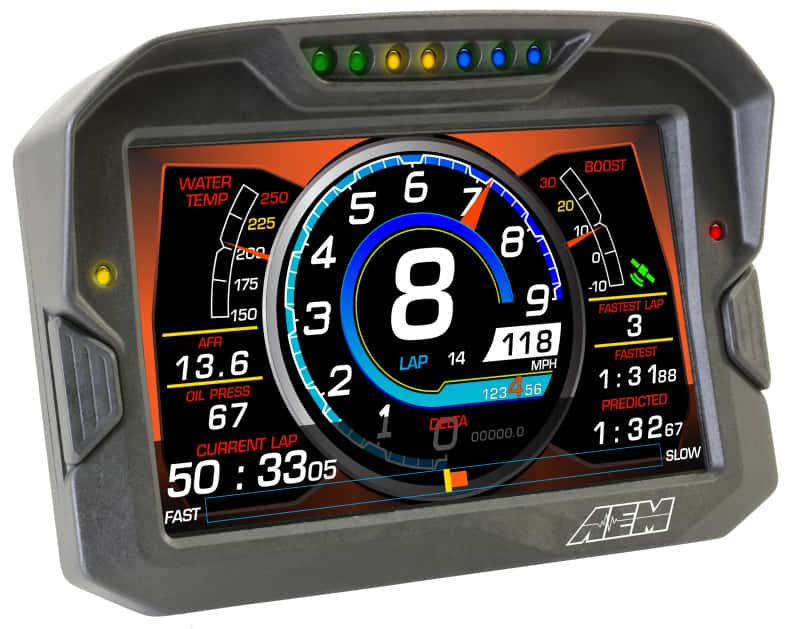 AEM — AEM CD-7 Logging GPS Enabled Race Dash Carbon Fiber Digital Display w/o VDM (CAN Input Only)
CD-7LG Carbon - view 15
