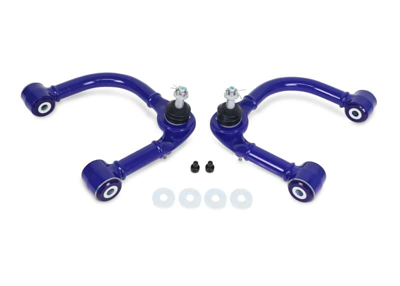 Superpro — SuperPro 05-23 Toyota Tacoma 4WD Front Upper Fixed Offset Control Arm Set
Fixed Offset FUCA - view 3
