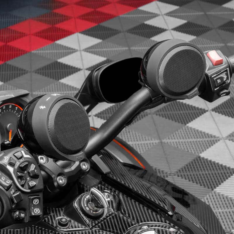 DS18 — DS18 2.5in Handlebar Mount Speakers Full-Range Amplified Class D USB Port Water Resistant - view 4