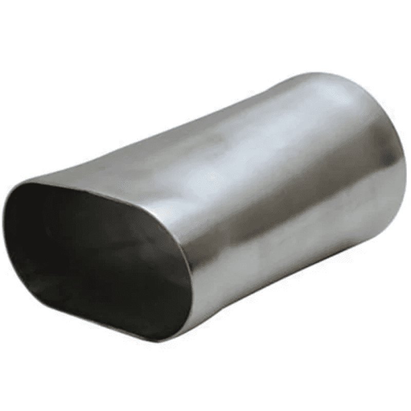 Granatelli Motor Sports — Granatelli 3.0in Round to 3.0in Oval Weld In Exhaust Adapter
Exhaust Pipe Adapter - view 2
