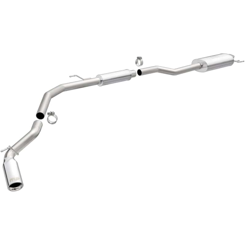 Magnaflow — MagnaFlow 2017 Honda Ridgeline V6 3.5L 409 SS Polished 2.5in. MF Series Cat-Back Exhaust
Cat-Back - view 2