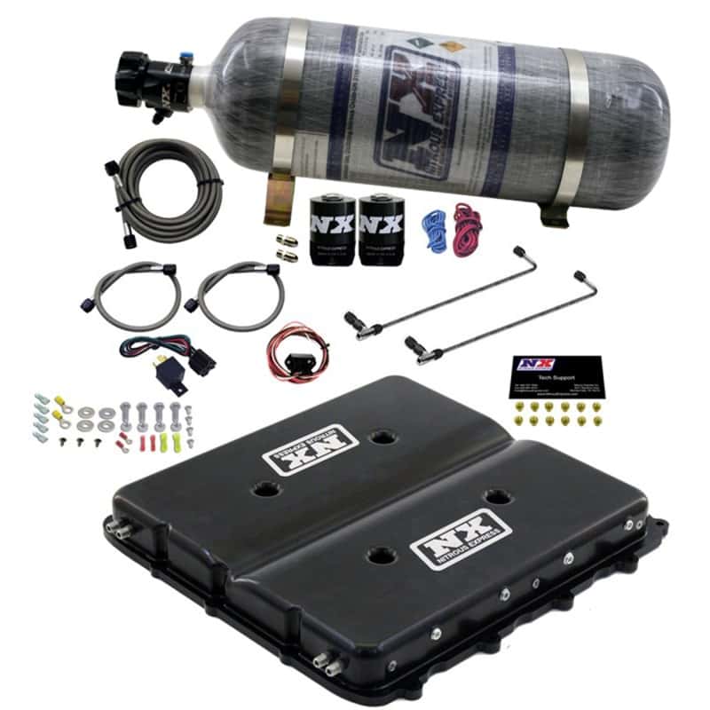 Nitrous Express — Nitrous Express Nitrous Kit w/Billet LT4 Supercharger Lid w/12lb Bottle
Injection System Kit
N2OSys - view 1
