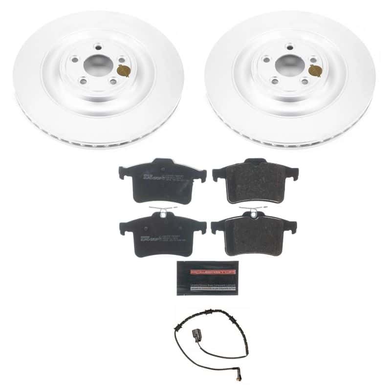 PowerStop — Power Stop 10-15 Jaguar XF Rear Euro-Stop Brake Kit - view 1