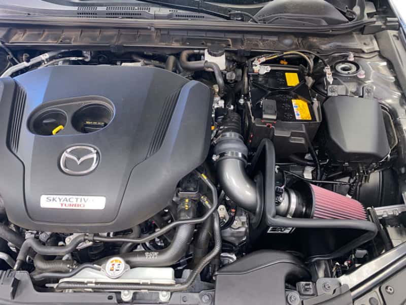 K&N Engineering — K&N 2021 Mazda 3 2.5L Turbo L4 Silver Typhoon Intake
Air Intake System - view 5