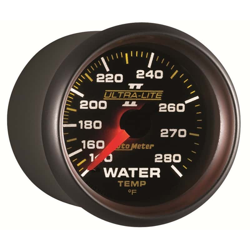 AutoMeter — Autometer Ultra-Lite II 52mm 140-280 Deg F Mechanical Water Temp Gauge
2-1/16" WATER TEMP, - view 12