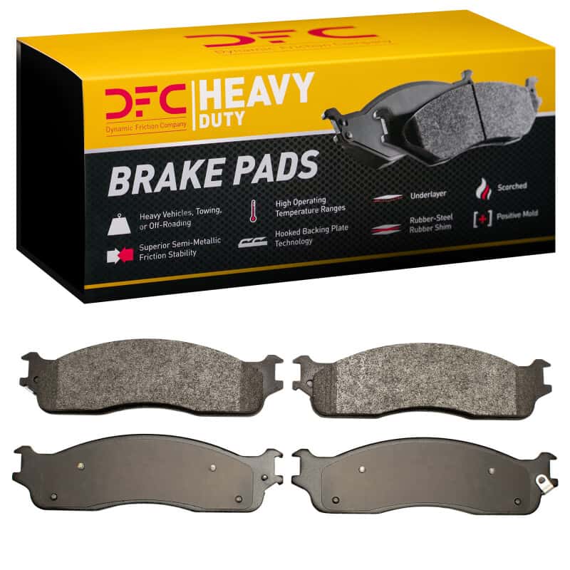 DFC — DFC 03-08 Dodge Ram 2500 Front Heavy Duty Pads - Semi Metallic
DFC Brake Pad Set - view 1
