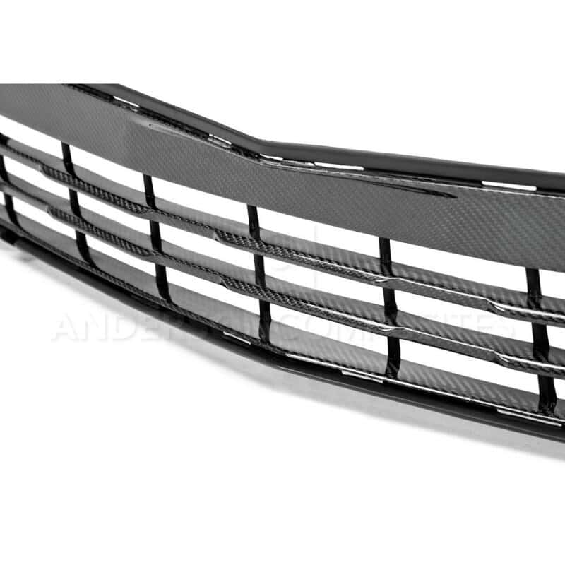 Anderson Composites — Anderson Composites 14-15 Chevrolet Camaro SS / 1LE / Z28 Front Lower Grille - view 5