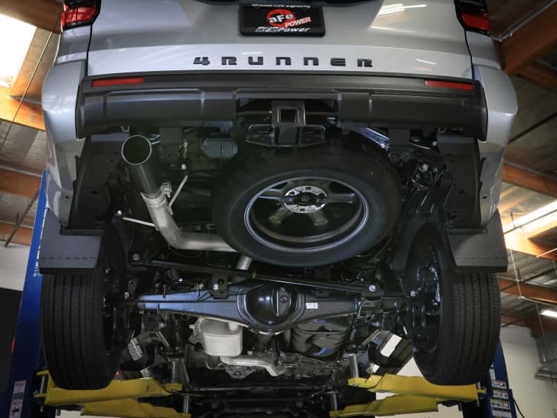 aFe — aFe 2025 Toyota 4-Runner 2.5in to 3in SS-304 Cat-Back Exhaust w/ Black Tip
Cat-Back Exhaust - view 6