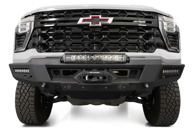 Addictive Desert Designs — Addictive Desert Designs2024 Chevy Silverado 2500 Phantom Winch Front Bumper
Bumper- Front - view 8