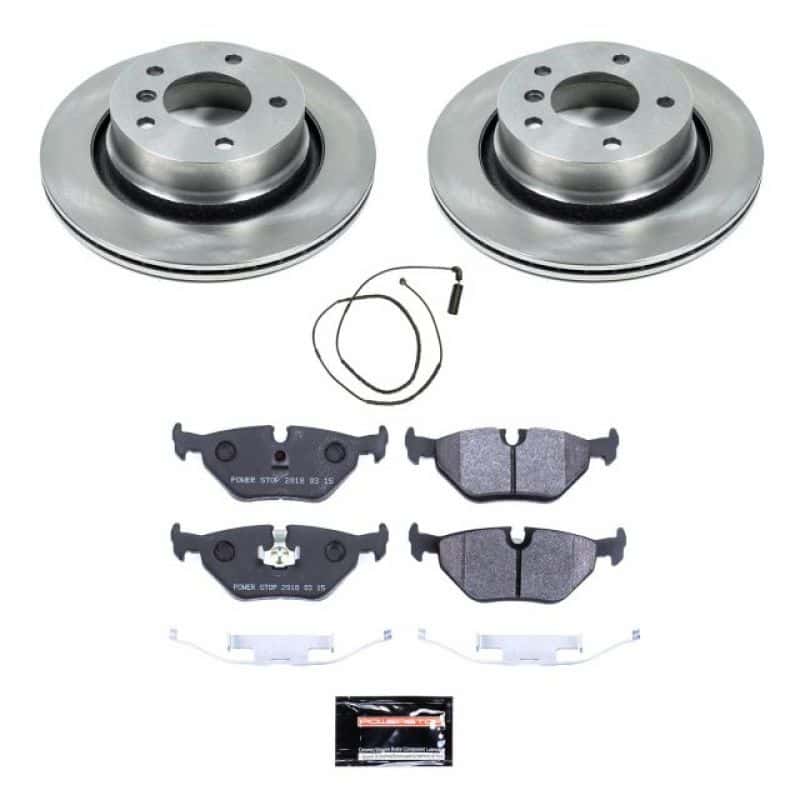 PowerStop — Power Stop 2000 BMW 323i Rear Track Day Brake Kit - view 1