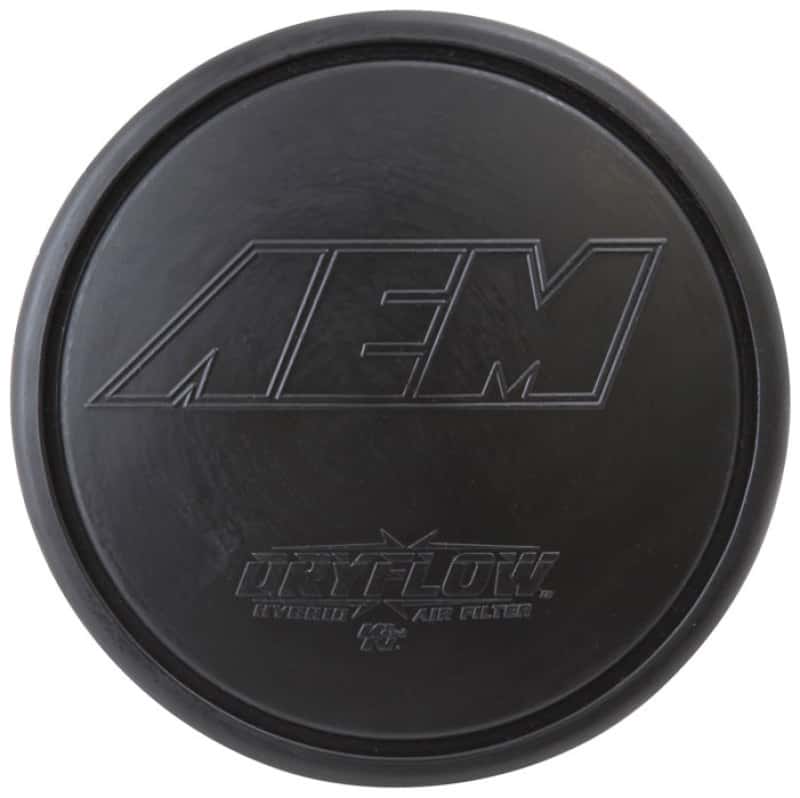 AEM Induction — AEM Dryflow Air Filter - Round Tapered - 2.75in Flange ID x 5.5in Base OD x 4.75in Top OD x 7.5in H
AEM DryFlow Air Filt - view 2