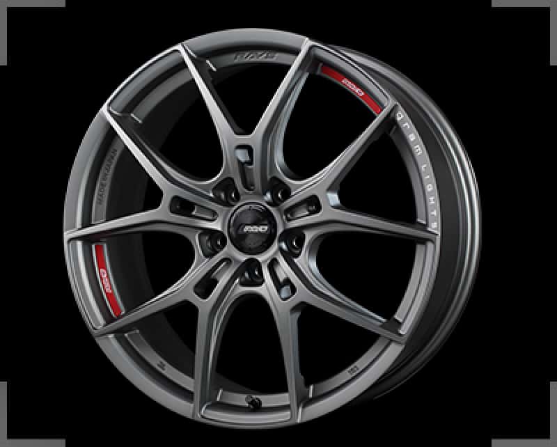 Gram Lights — Gram Lights 57FXZ Overseas 19x9.5 +20 5x114.3 Matte Graphite w/Machining Wheel - view 2