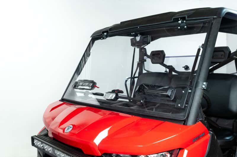 Seizmik — Seizmik 16-23 Can Am Defender HD5-HD10/MAX Windshield Flip Up Vented - view 4