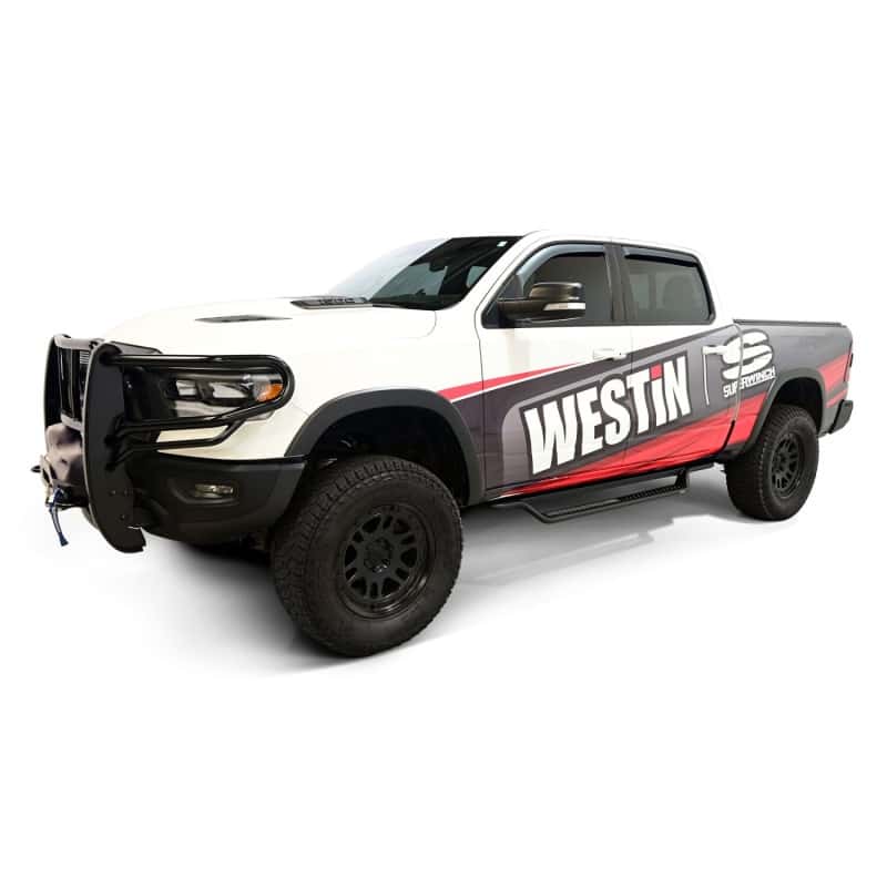 Westin — Westin 19-25 RAM 1500 CC (Excl. 1500 Classic) Outlaw Drop Running Boards - Tex. Blk
Running Boards - view 13