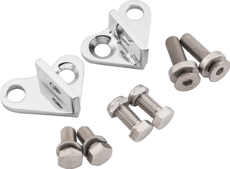 Burly Brand — Burly Brand 85-96 FLH/FLT Rear Lowering Kit - Chrome - view 1