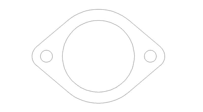 Cometic Gasket — Cometic Chrysler B/RB .018in AFM Thermostat Gasket
Coolant Gasket - view 1