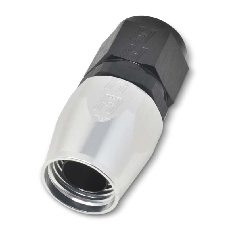 Russell — Russell Performance -12 AN Black/Silver Straight Full Flow Hose End
Hose Fitting - view 5