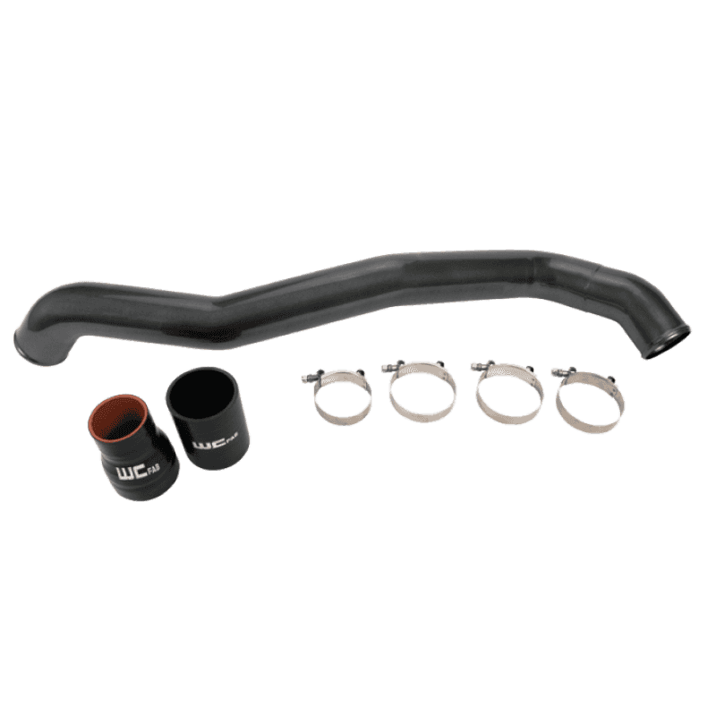 Wehrli — Wehrli 11-16 Chevrolet 6.6L LML Duramax Driver Side 3in Intercooler Pipe - Bengal Silver
Dr IC Pipe 11-16 BS - view 2