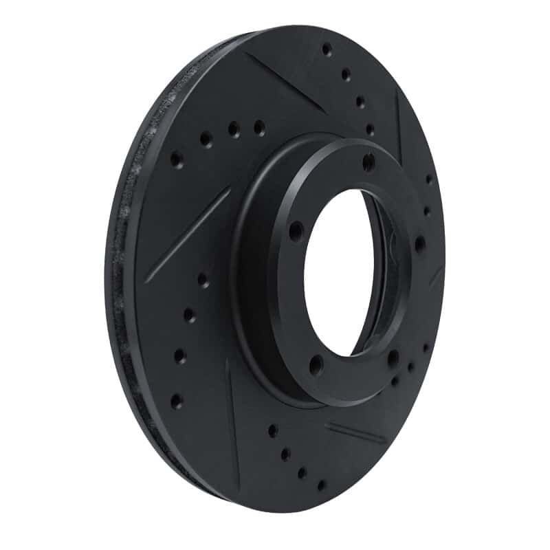 R1 Concepts — R1 84-95 Toyota Pickup Front Right Drilled & Slotted Black Brake Rotor
R1 Brake Rotor Drill - view 2