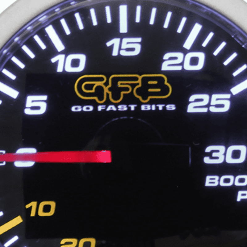 Go Fast Bits — GFB 52mm Boost Gauge 30psi
Boost Gauge - view 5