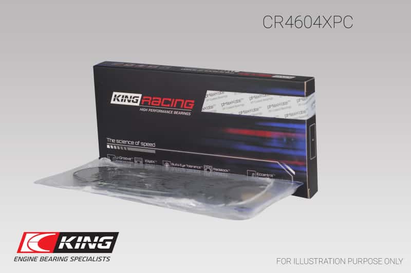 King Engine Bearings — King Engine Bearings Ford 2.3L Duratec Mazda L3-VDT MZR Turbo (Size 0.26) Connecting Rod Bearing Set - view 1