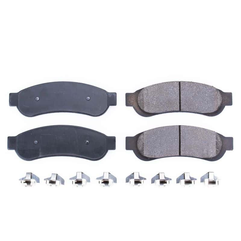 PowerStop — Power Stop 10-12 Ford F-250 Super Duty Rear Z17 Evolution Ceramic Brake Pads w/Hardware
Z17 Brake Pads - view 1