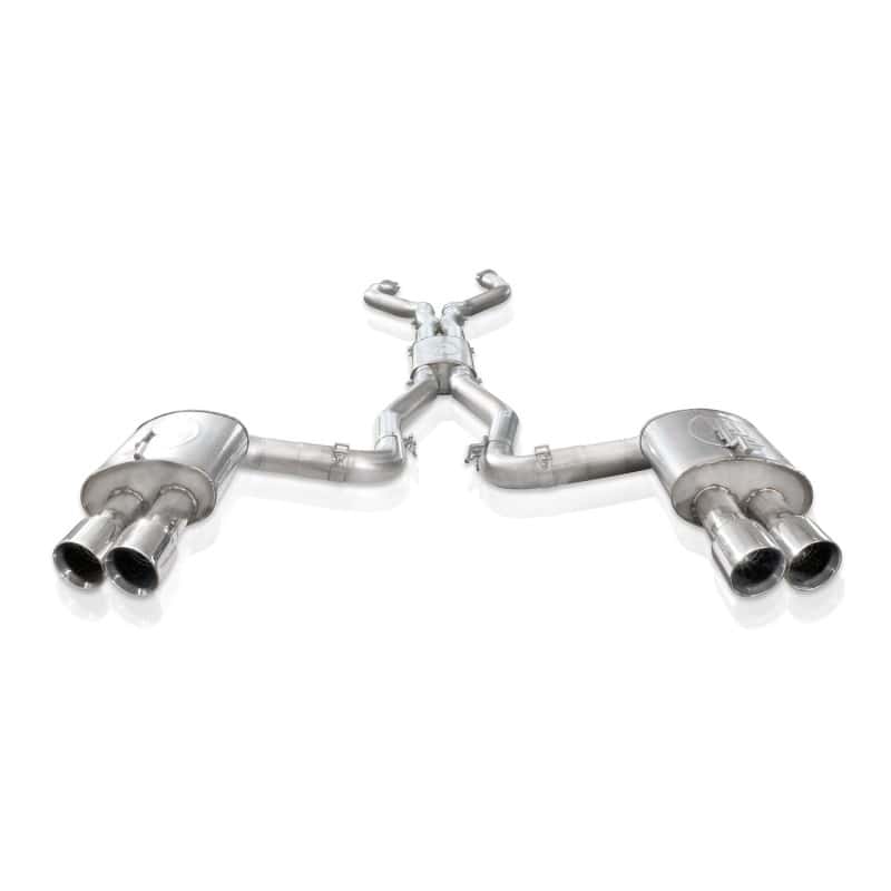 Stainless Works — Stainless Works 2008-09 Pontiac G8 GT 3in Catback System X-Pipe Turbo Chambered Muffler 3.5in Tips
Exhaust System - view 6