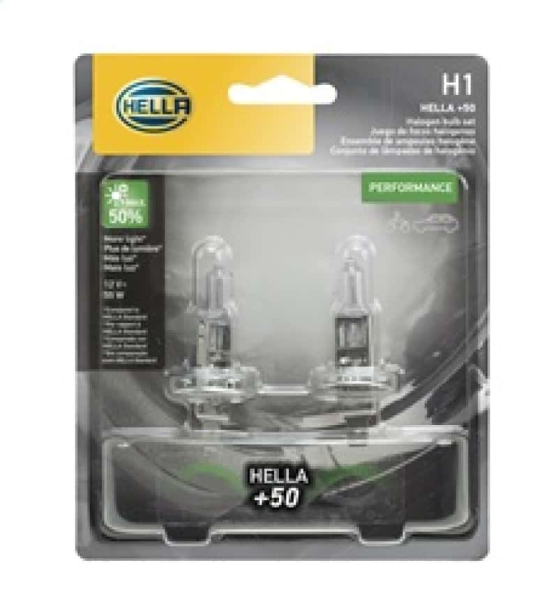 Hella — Hella Bulb H1 12V 55W P145S T25 +50 (2)
H1P50TB Halogen Bulb - view 6