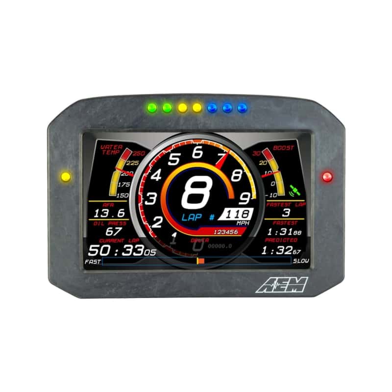 AEM — AEM CD-7LG Carbon Logging Flush Digital Dash Display w/ Internal 20Hz GPS & Antenna
Digital Display Kit
CD-7FLG Carbon Flat - view 12