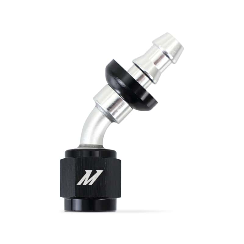 Mishimoto — Mishimoto 45 Degree Push Lock Fitting - 4AN
Hose Fitting - view 1