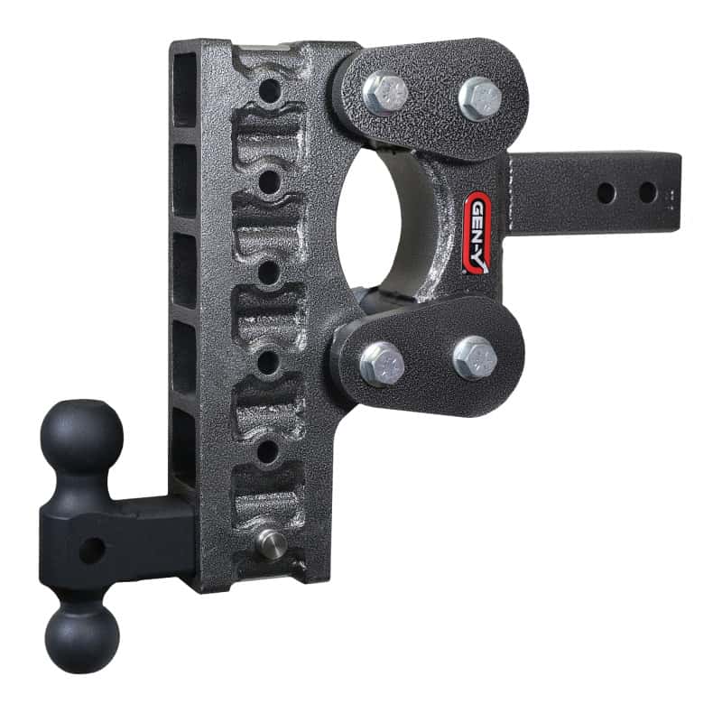 GEN-Y Hitch — Gen-Y The Boss Torsion-Flex 2.5in Shank 10in Drop 1.1K TW 10K Hitch w/GH-031 Dual-Ball
Drop Hitch - view 1