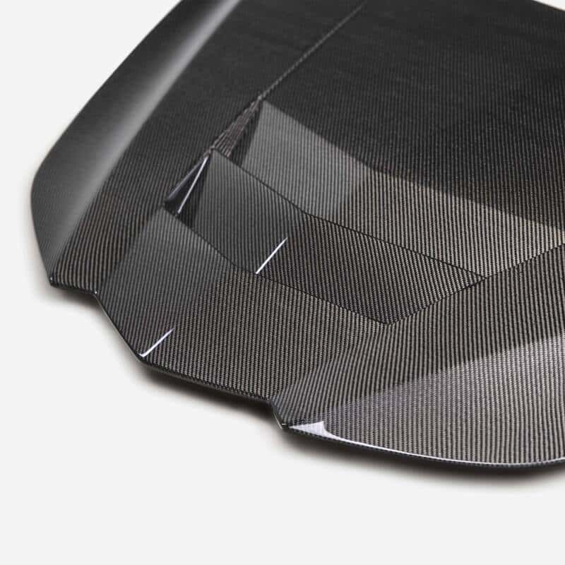 Anderson Composites — Anderson Composites 2020 Chevrolet C8 Type-LT double-sided carbon hood - view 3