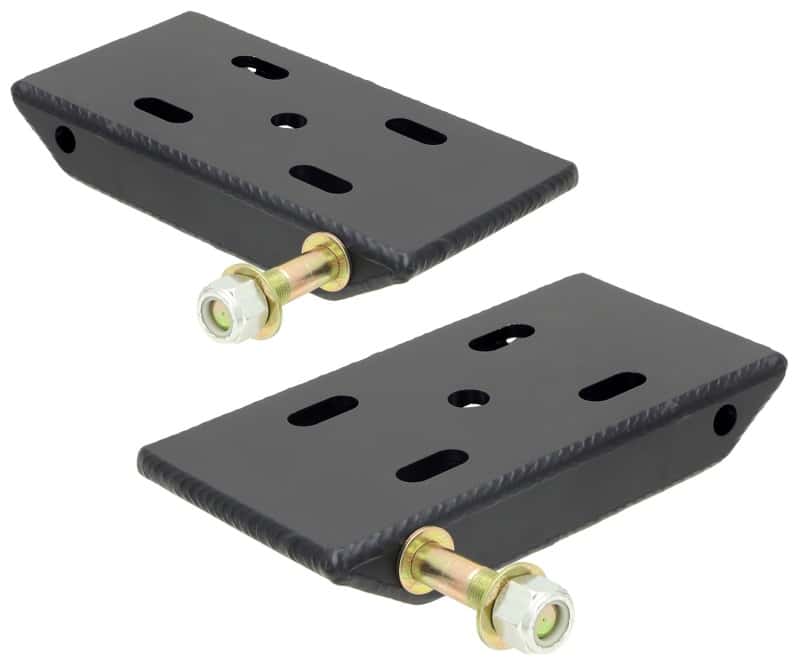RockJock — RockJock Jeep CJ Front HD Leaf Spring Plates w/ Shock Mounts For 2in Springs
Leaf Spring Plate - view 1