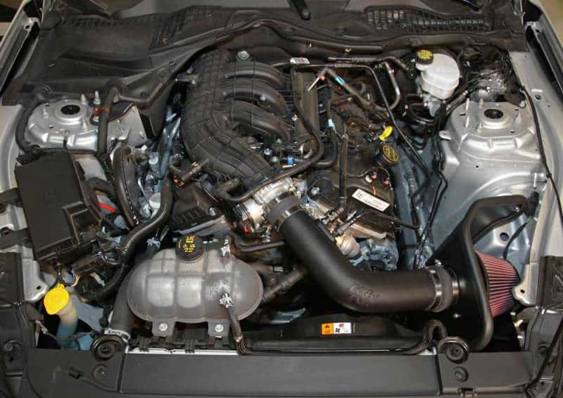 K&N Engineering — K&N 15-17 Ford Mustang 3.7L V6 F/I Performance Intake Kit
Performance Air Inta
Air Intake System - view 4