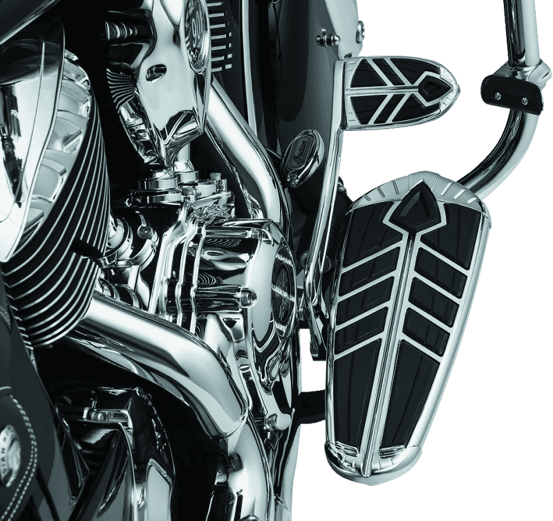 Kuryakyn — Kuryakyn Spear Driver Floorboard Inserts Indian Chrome - view 2