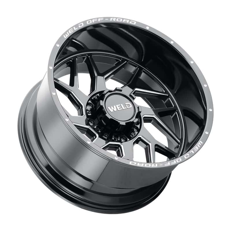 Weld — Weld Off-Road W117 22X10 Fulcrum 8X180 ET13 BS6.00 Gloss Black MIL 124.3 - view 2