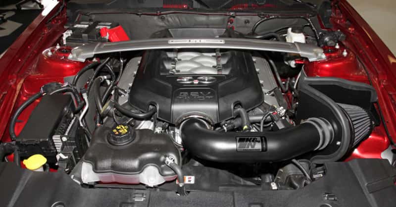 K&N Engineering — K&N 11-14 Ford Mustang GT 5.0L V8 Black Performance Intake Kit
Performance Air Inta
Air Intake System - view 8