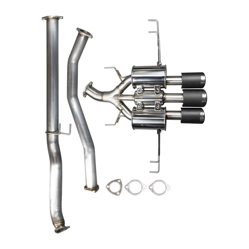 Injen — Injen 17-20 Honda Civic Type R 2.0L Turbo 3in 304SS Cat-Back Exhaust
Exhaust System - view 4