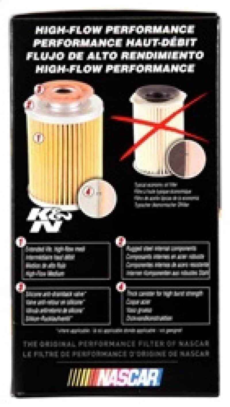K&N Engineering — K&N 03-05 Neon SRT-4 / Lotus Elise Performance Gold Oil Filter - view 12
