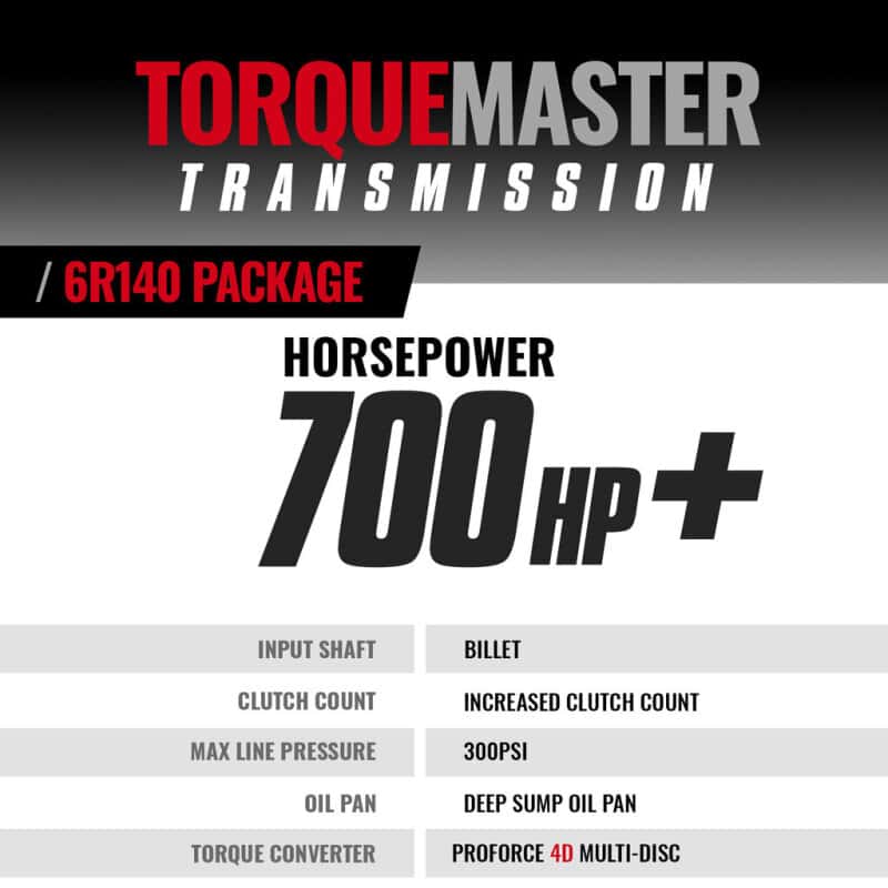 BD Diesel — BD Diesel 2011-2016 Ford 6.7L Power Stroke 2WD/4WD 6R140 Transmission & Converter Package
6R140 TRANS PACKAGE
Auto Trans Assembly - view 4