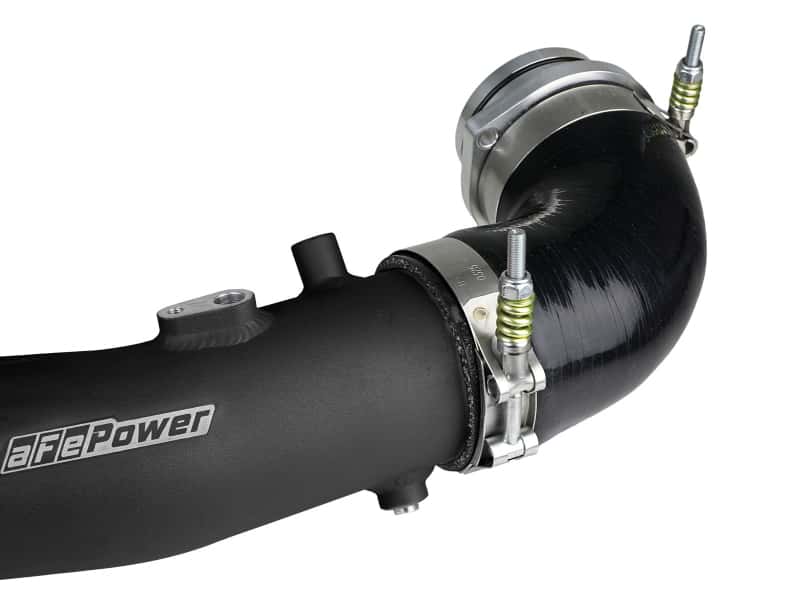 aFe — aFe BladeRunner 2.5-3in Hot Side Charge Pipe Black 20-21 BMW Z4 M40i (G29) L6-3.0L (t) B58
Hot Charge Pipe - view 3