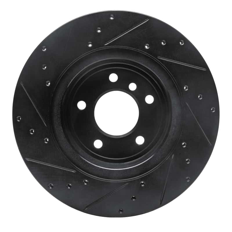 R1 Concepts — R1 11-16 BMW Z4 Rear Right Drilled & Slotted Black Brake Rotor
R1 Brake Rotor Drill - view 5