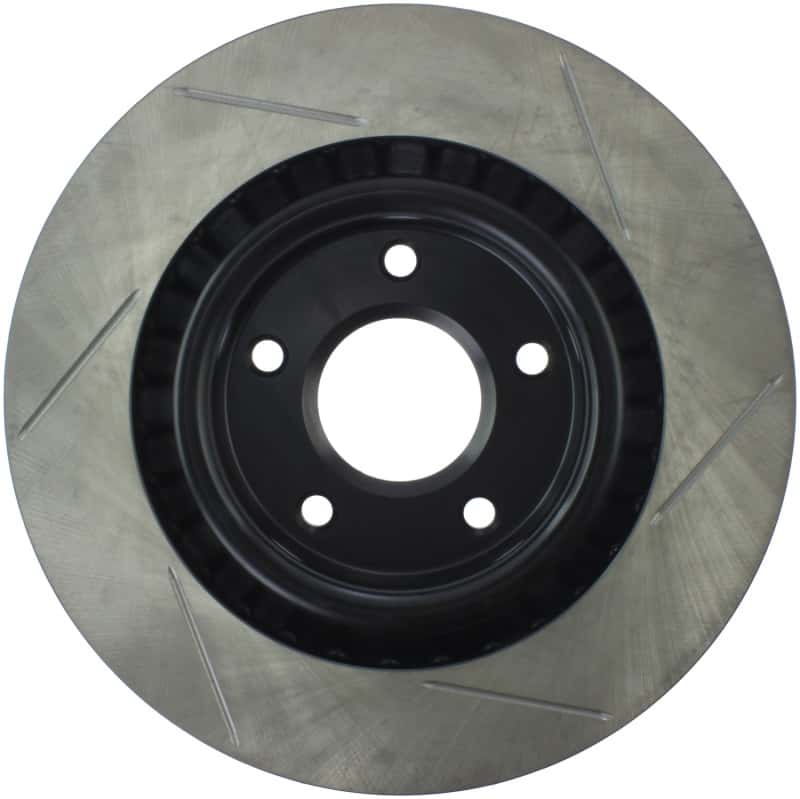 Stoptech — StopTech Power Slot 05-07 Cadillac XLR / 06-09 Chevy Corvette Front Right Slotted Rotors
Sport Slotted Rotor - view 2